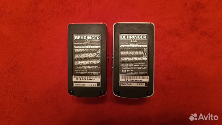 Гитарные педали Behringer