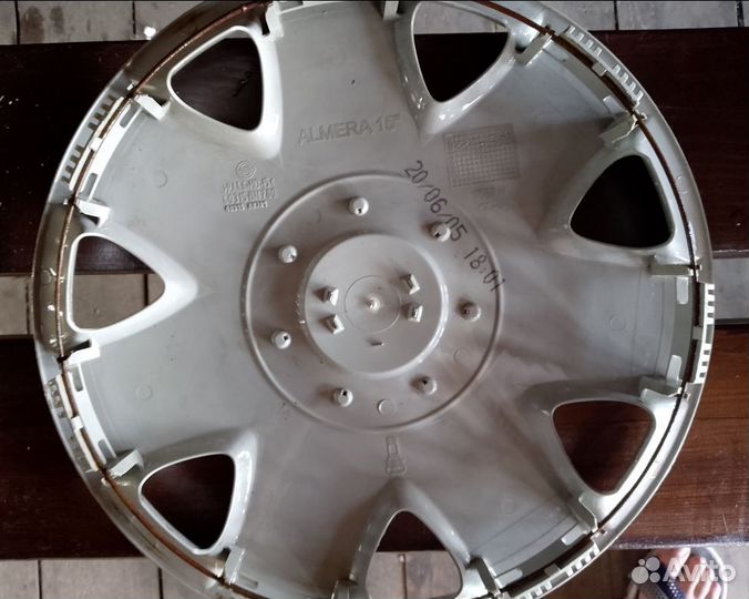 Колпаки Nissan Almera (3-шт в наличии)