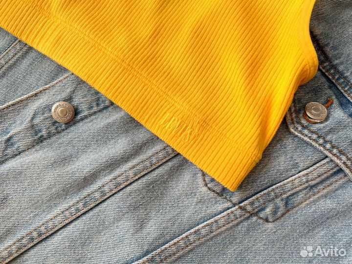 Комплект нижнего белья levi's в рубчик S 42