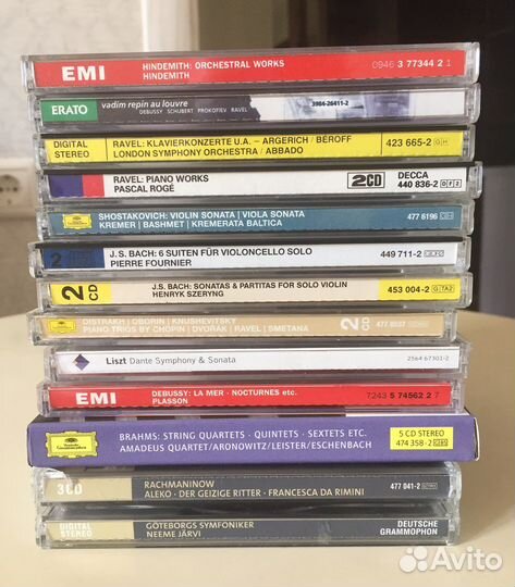 Классическая музыка коллекция CD