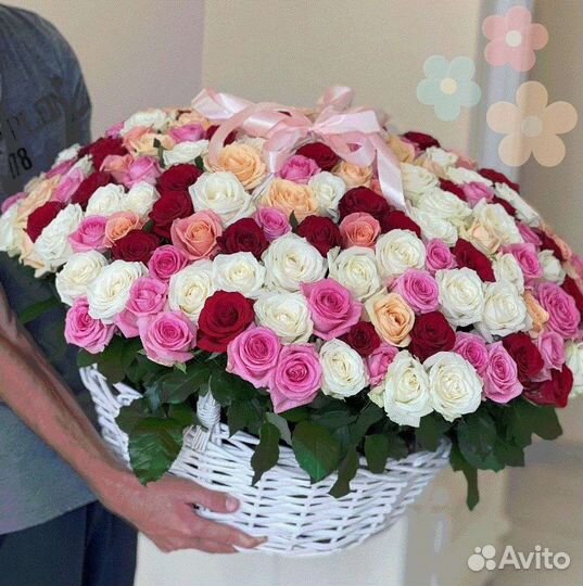 Букет из роз цветы