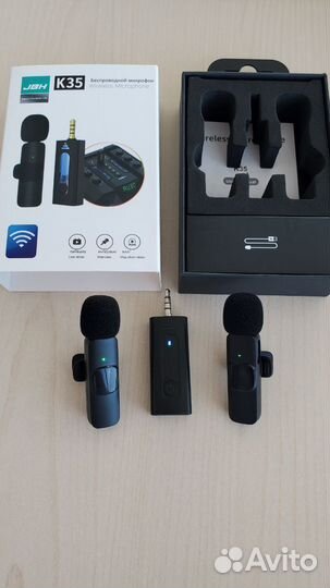 Беспроводной петличный микрофон JBH K35