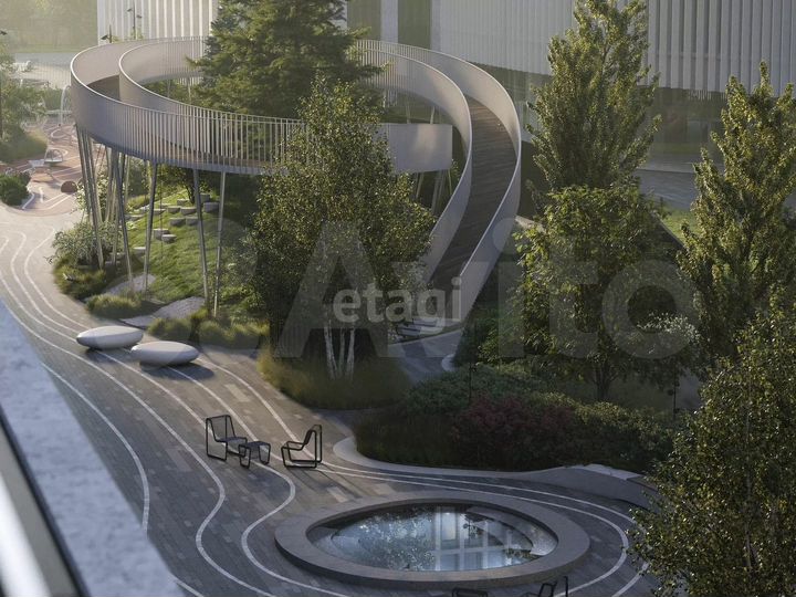 2-к. квартира, 43,4 м², 8/57 эт.