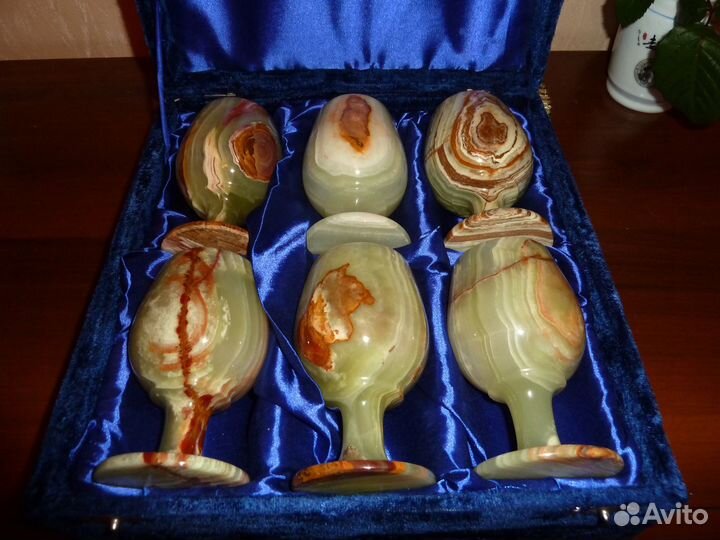 Набор бокалов из оникса