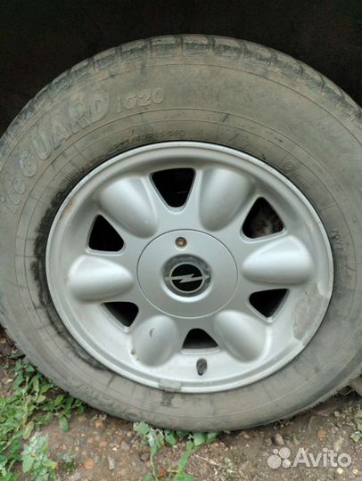 Литые диски r15 бу opel
