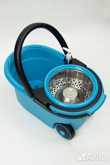 Швабра с отжимом тележка