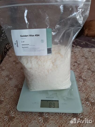 Соевый воск для свечей 494