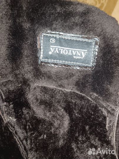 Кожаное женское пальто 48 50