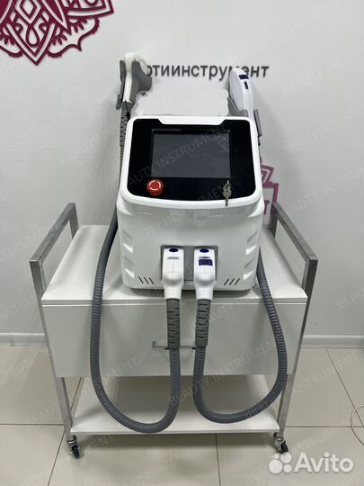 Гибридный лазер (808+Elos) LaserProf с ру