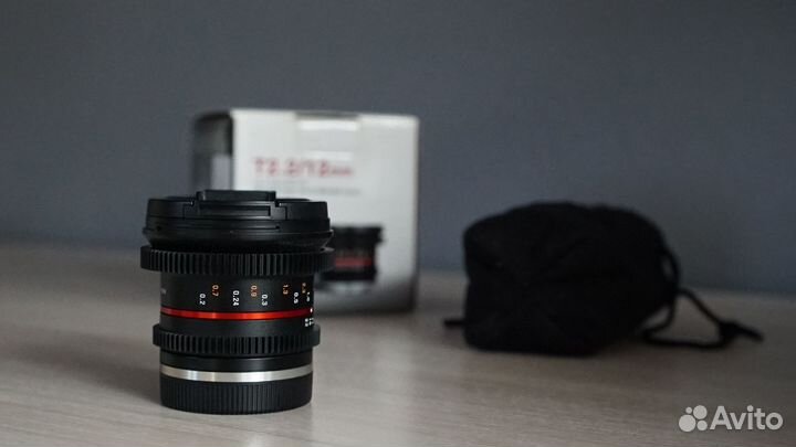 Samyang 12mm t2.2 sony e-mount