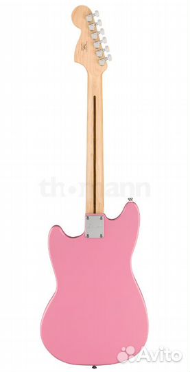 Гитара Squier Sonic Mustang HH Flash Розовый