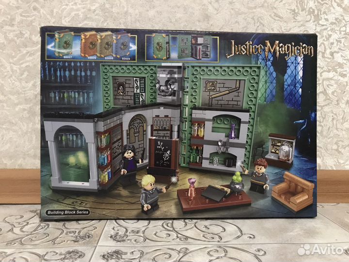 Конструктор Гарри Поттер Урок зельеварения 60007