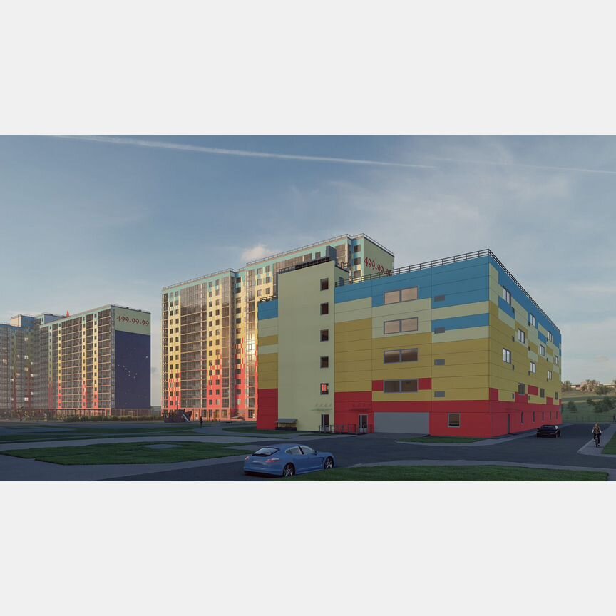 3-к. квартира, 84,8 м², 7/15 эт.