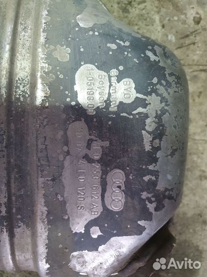 Глушитель audi a8 d3