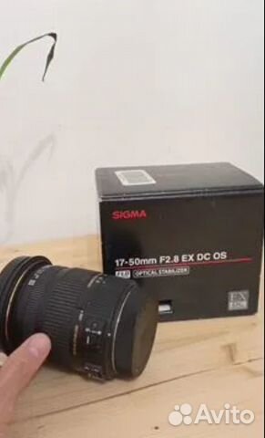 Объектив sigma 17-50 mm 2,8