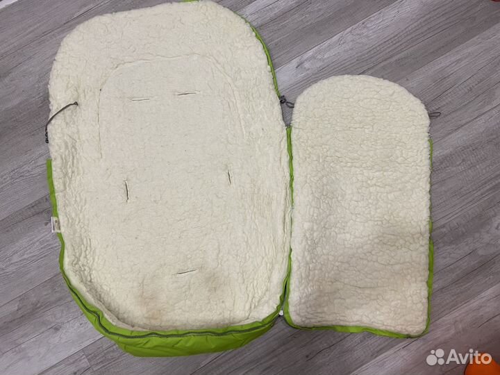 Зимний конверт в коляску и санки