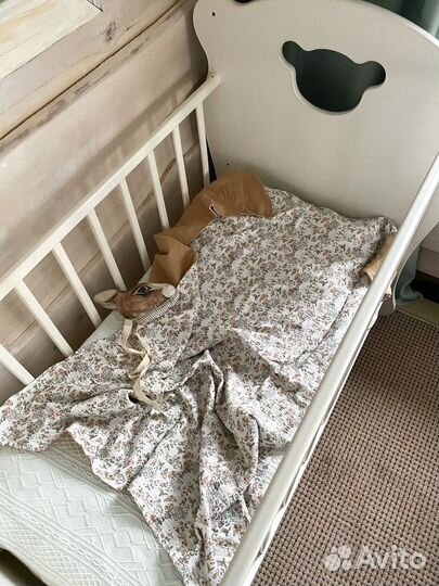 Муслиновый плед детский