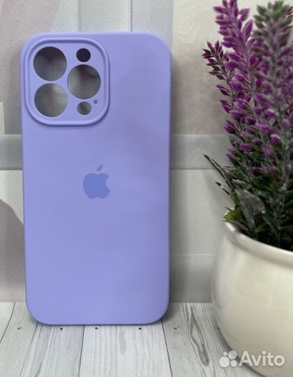 Чехол на iPhone 13 pro max (фиолетовый)