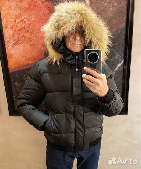 Мужской Пуховик Trussardi куртка р52-54