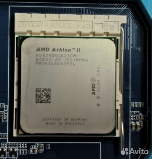 Материнская плата am3 GA-770T-D3L с процессором