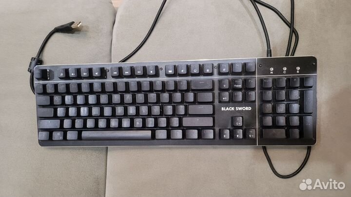 Клавиатура Dexp black sword rgb