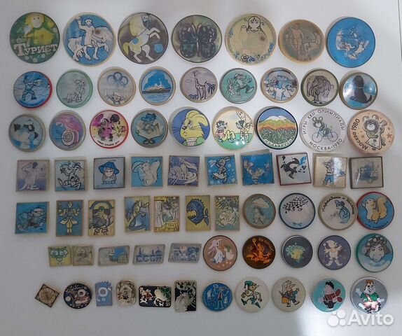 Значки СССР. Детские. Переливашка