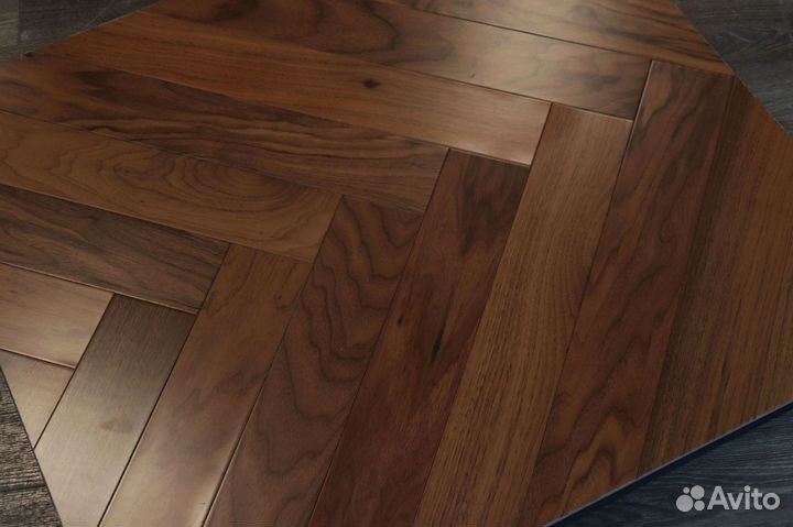 Паркетная доска елка клеевая