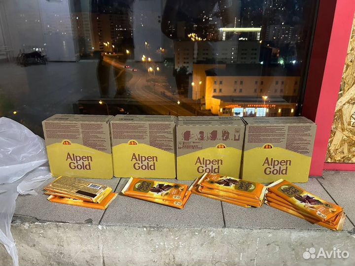 Шоколад альпен гольд 85г арахис и мюсли