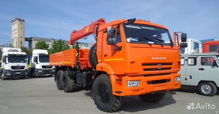 КамАЗ 43118-73094-50 с КМУ, 2023
