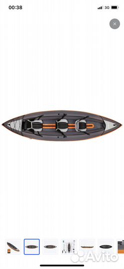 Каяк надувной itiwit 3 Декатлон