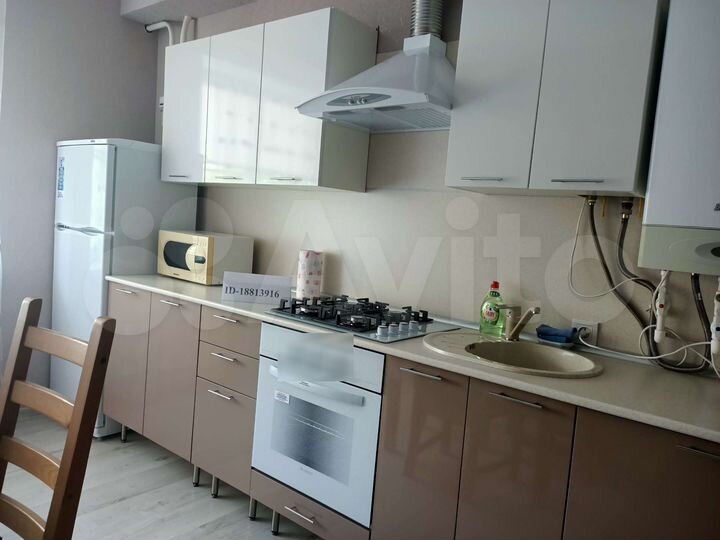 1-к. квартира, 43,7 м², 1/3 эт.