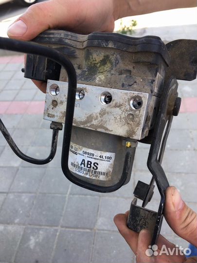 Блок ABS Hyundai Solaris/Kia rio