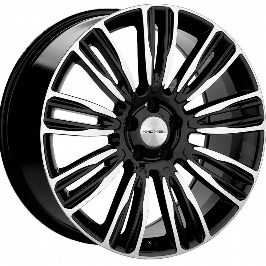 Диски Khomen KHW2004 8.5x20 5x120 ET45 D59.6 Black-FP