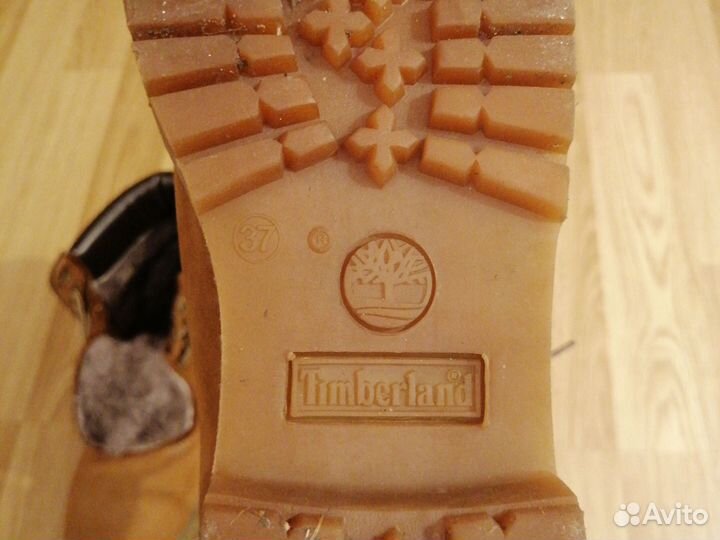 Ботинки зимние timberland, 37