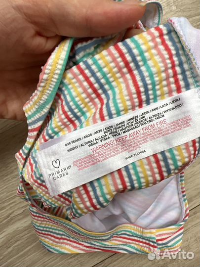 Купальник для девочки 9-10 лет