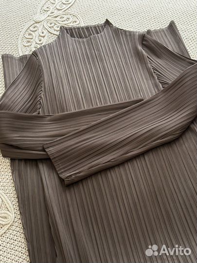 Платье плиссе