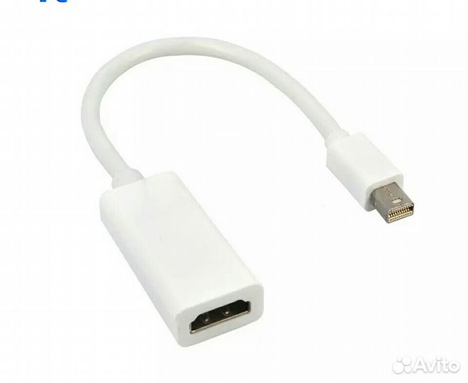 Переходник miniDP-hdmi Thunderbolt Apple MacBock