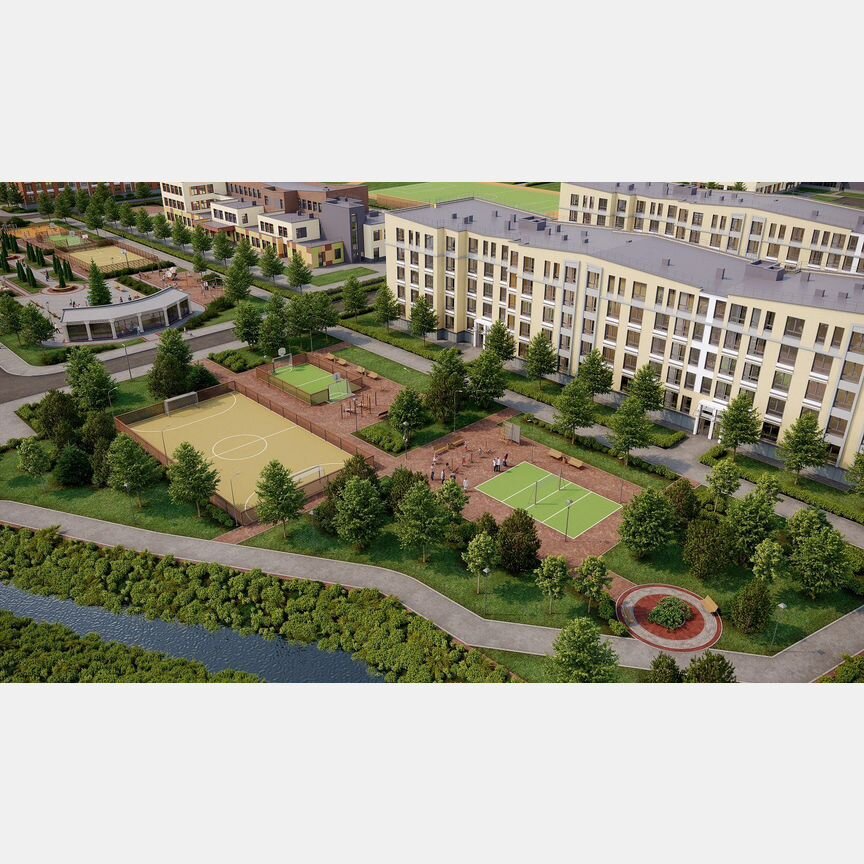 2-к. квартира, 60,4 м², 3/5 эт.
