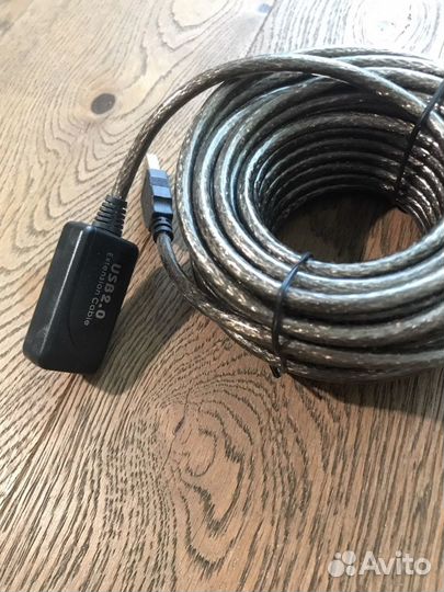 Компьютерный кабель активный 10м