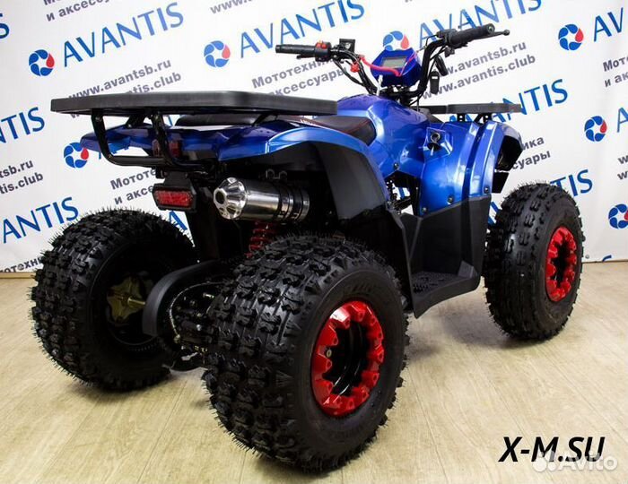 Квадроцикл avantis hunter 8 NEW синий