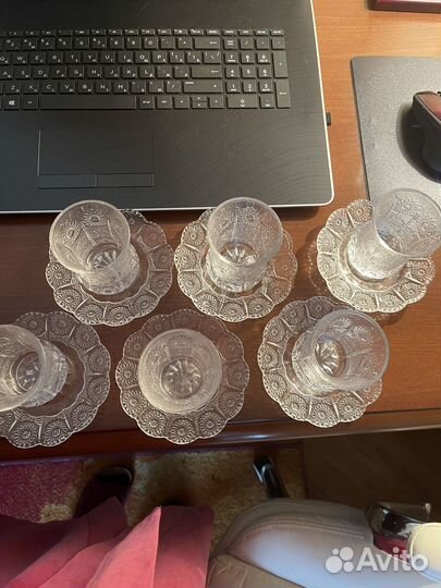 Сканы хрустальнве для чая