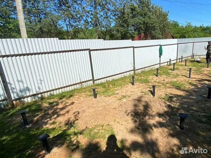 Винтовые сваи под ключ