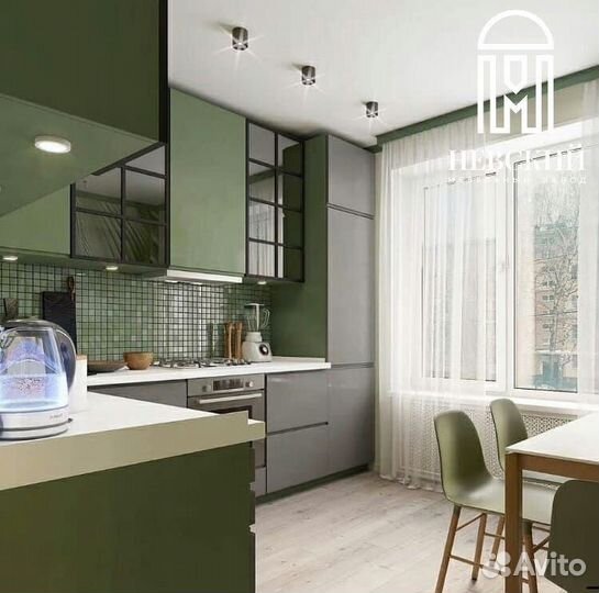 Кухонный гарнитур с установкой под ключ