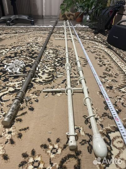 Гардина для штор металлическая