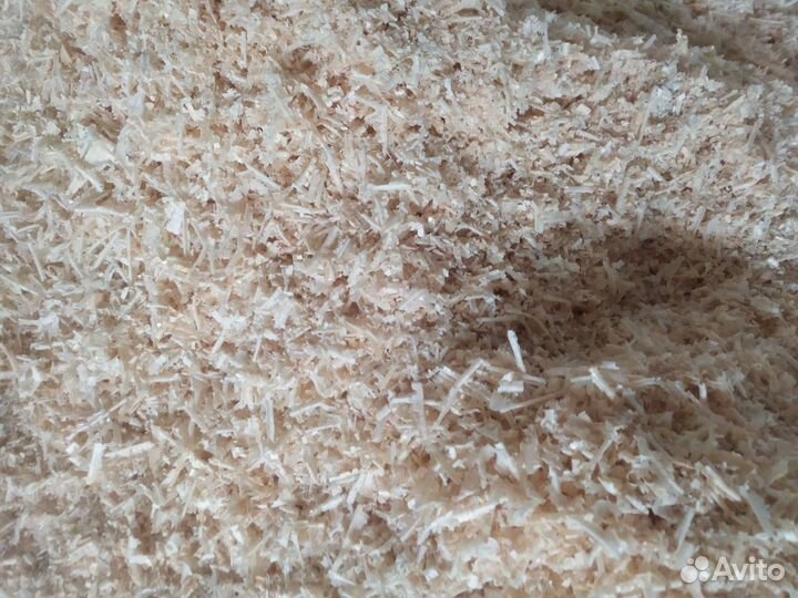 Опилки в мешках