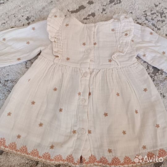 Платье из муслина Zara 68