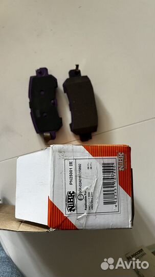 Колодки иормозные задние mazda cx-5 nibk PN 25001