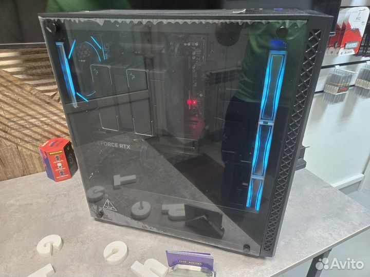 Стильный мощный пк 7700 + 4070 ti