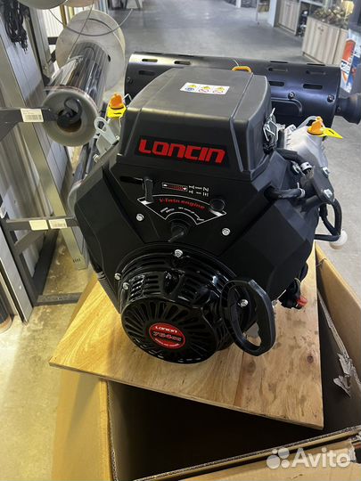 Двигатель Loncin lc2v80fd D25 20А,30л.с эл.ст/руч
