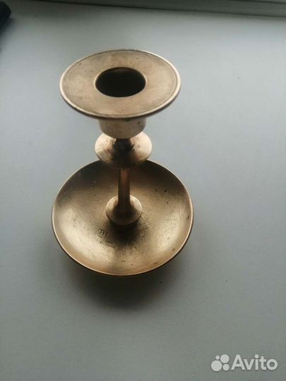 Старинный подсвечник Братьев большаковых